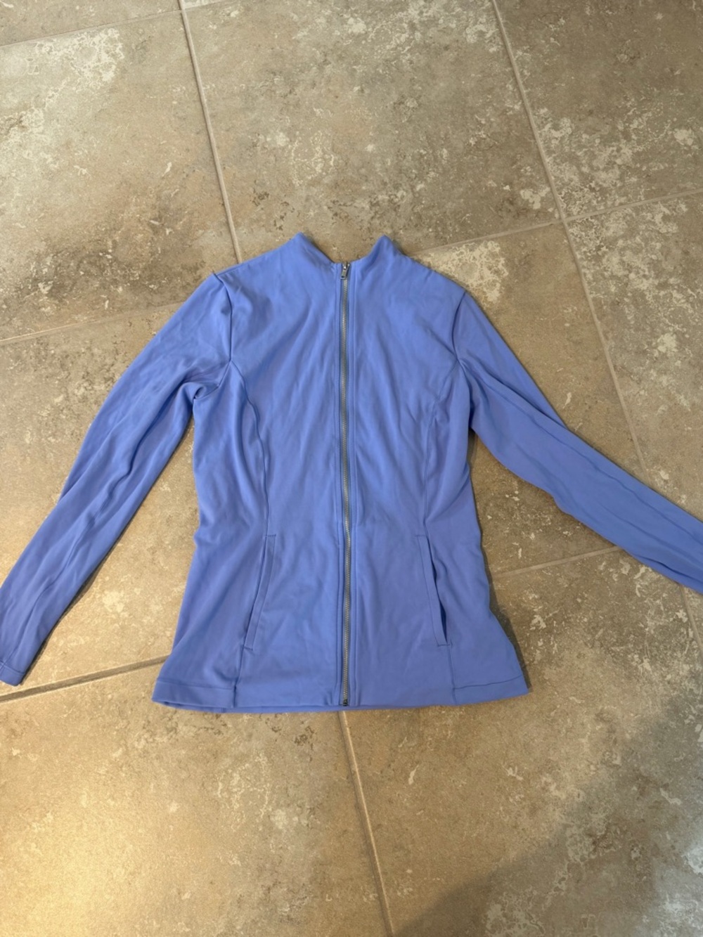 Nike Yoga Women’s Light Blue Full-Zip Jacket